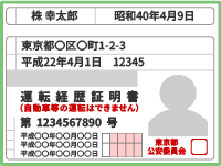 運転経歴証明書