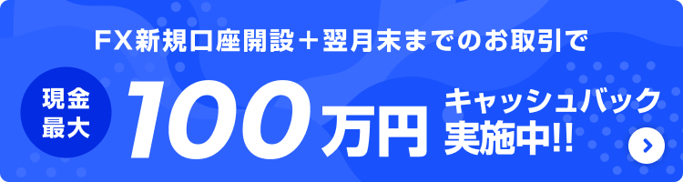100蔓延キャッシュバックキャンペーン