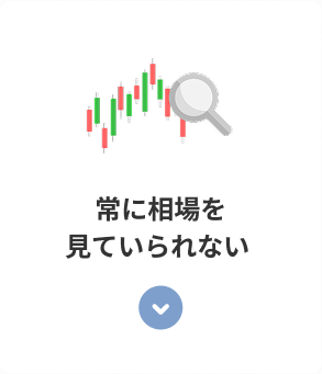 常に相場を見ていられない