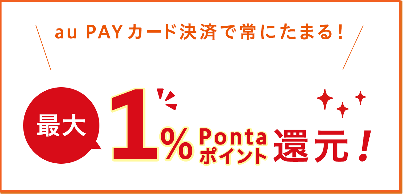 auカブコム証券で投資信託積立すると最大5%還元!