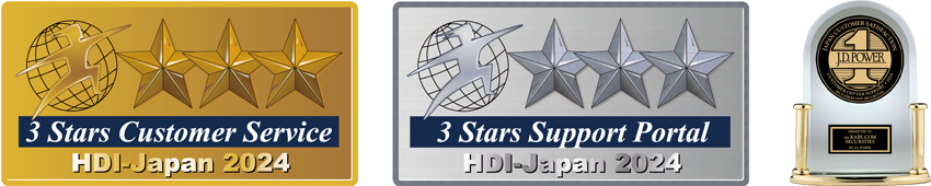 「HDI格付けベンチマーク」「J.D. パワー」