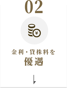 金利・貸株料を優遇