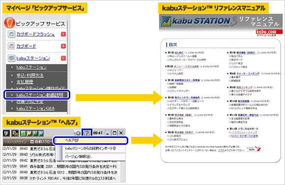 kabuステーション™専用ページ
