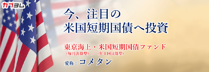 今、注目！安全かつ高利回りの米国短期国債に投資「コメタン」