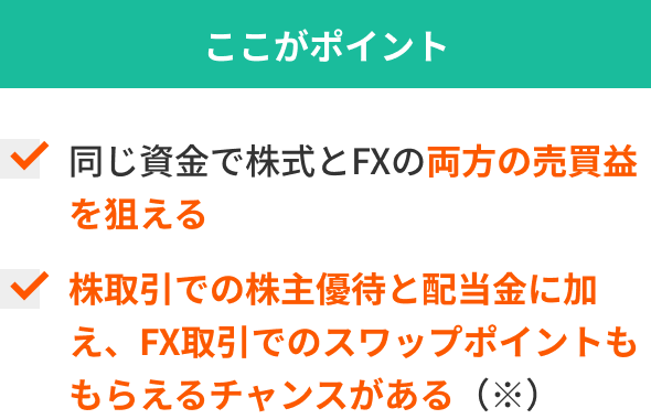 100万円分の株式保有の場合