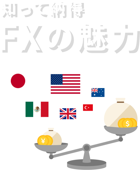 知って納得 FXの魅力