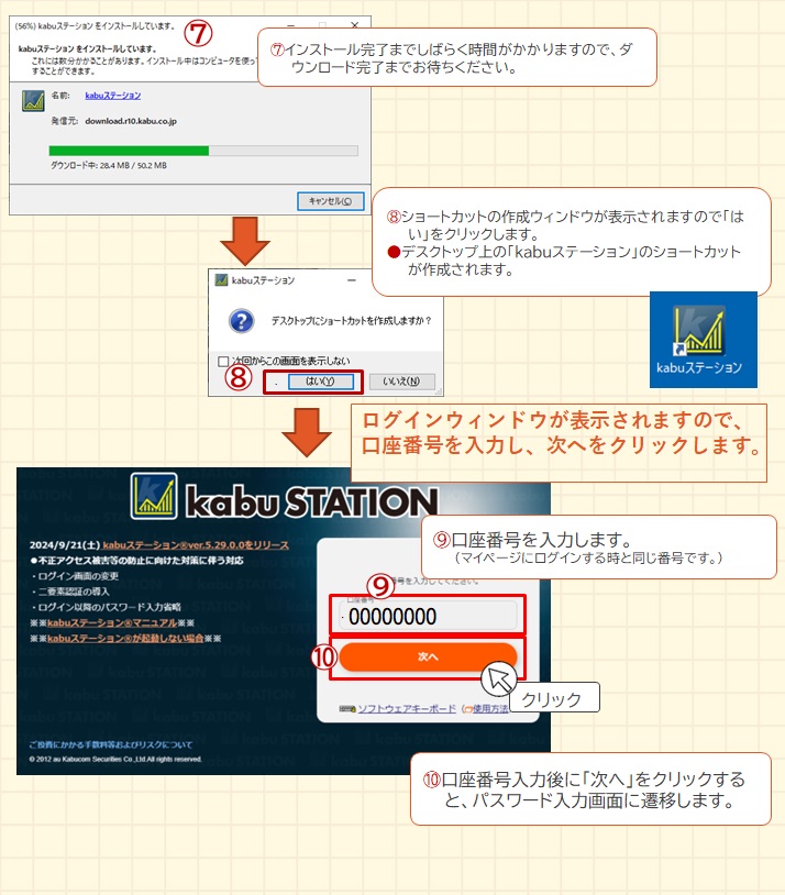 kabuステーション®のインストール方法