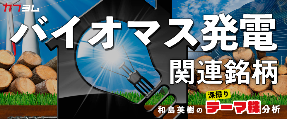 再生可能エネルギーとして注目！バイオマス発電関連銘柄