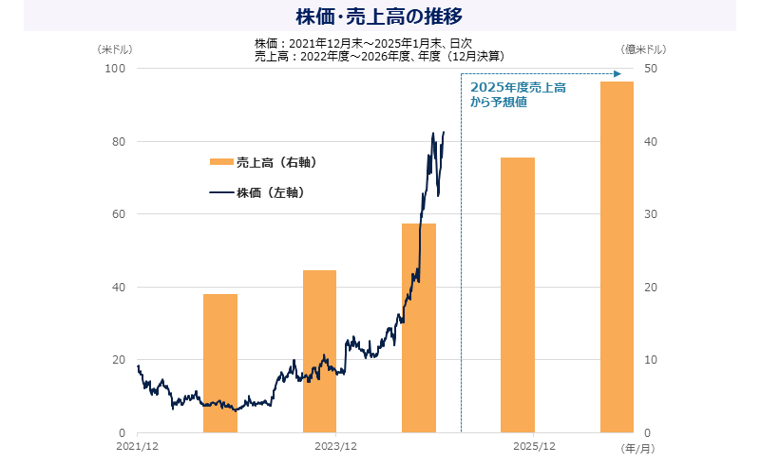 組入銘柄 パランティア